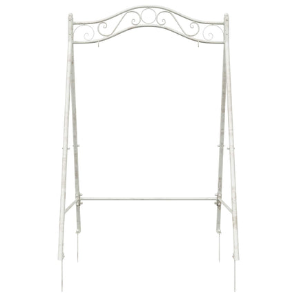 Gyngestativ Antik hvid 113 x 121,5 x 168 cm Stål