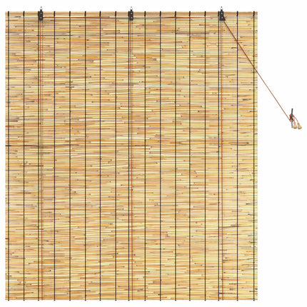 Rullegardin Naturfarvet 140 x 160 cm Rør