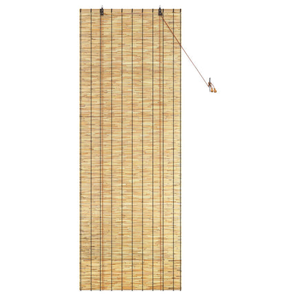 Rullegardin Naturfarvet 80 x 220 cm Rør