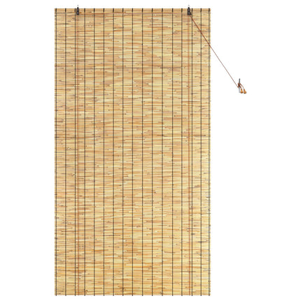 Rullegardin Naturfarvet 120 x 220 cm Rør