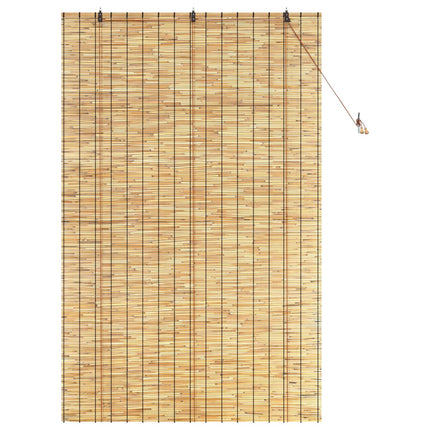 Rullegardin Naturfarvet 140 x 220 cm Rør