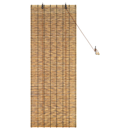 Rullegardin Brun 60 x 160 cm Rør