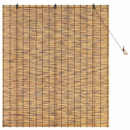 Rullegardin Brun 140 x 160 cm Rør