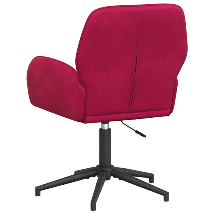 Svingbar skrivebordsstol Vinrød 54 x 55 x 90 cm Velour