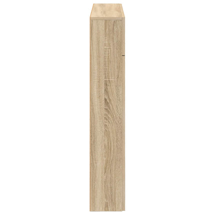 Pejseramme Sonoma-eg 102 x 18 x 100,5 cm Konstrueret træ
