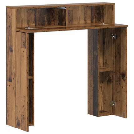 Pejseramme Gammelt træ 102 x 18 x 100,5 cm Konstrueret træ