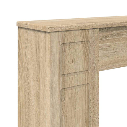 Pejseramme Sonoma-eg 100 x 20 x 100 cm Konstrueret træ