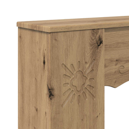 Pejseramme Artisan-eg 102 x 20 x 102 cm Konstrueret træ