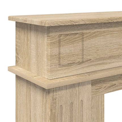 Pejseramme Sonoma-eg 102 x 26 x 100 cm Konstrueret træ
