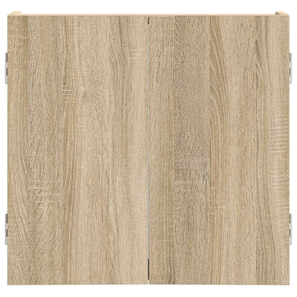 Dartboard Skab Sonoma-eg 56 x 12 x 53,5 cm Konstrueret træ