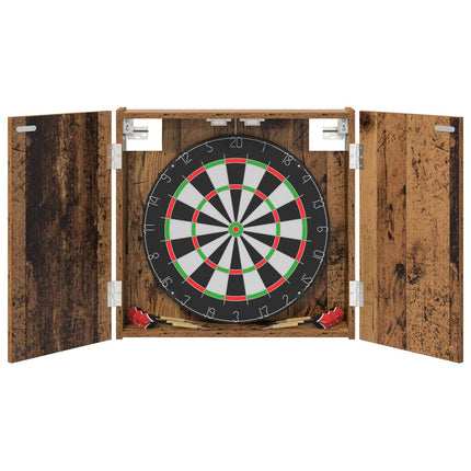 Dartboard Skab Gammelt træ 56 x 12 x 53,5 cm Konstrueret træ