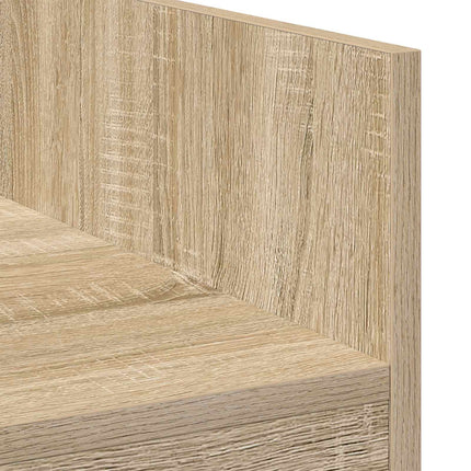 DJ Bord Sonoma-eg 102 x 45 x 102 cm Konstrueret træ
