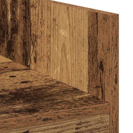 DJ Bord Gammelt træ 102 x 45 x 102 cm Konstrueret træ