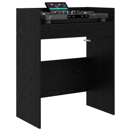 DJ Bord Sort eg 82 x 45 x 102 cm Konstrueret træ