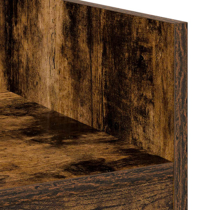 DJ Bord Røget eg 82 x 45 x 102 cm Konstrueret træ