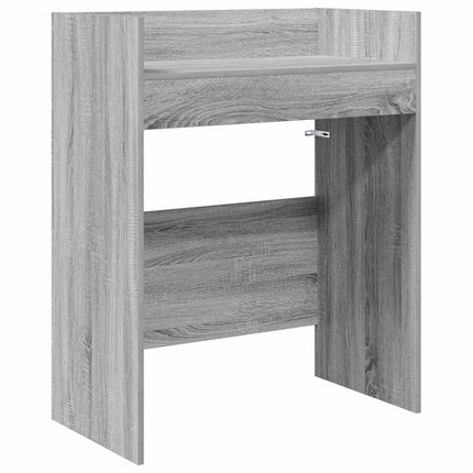 DJ Bord Grå Sonoma 82 x 45 x 102 cm Konstrueret træ