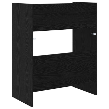 DJ Bord Sort eg 62 x 45 x 102 cm Konstrueret træ