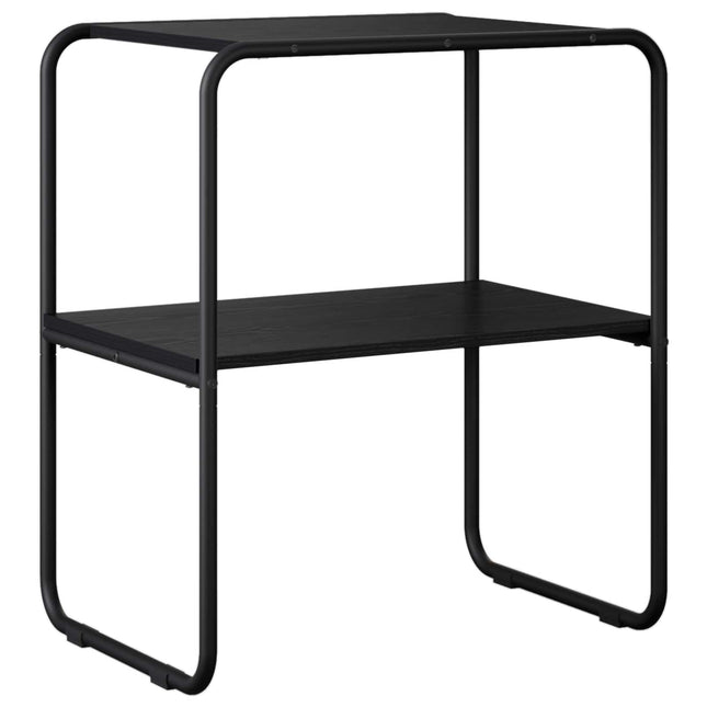Konsolbord Sort eg 60 x 42,5 x 70 cm Konstrueret træ