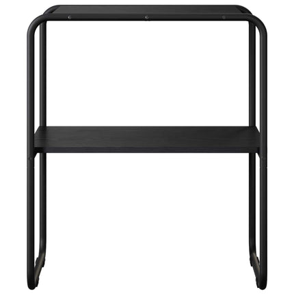 Konsolbord Sort eg 60 x 42,5 x 70 cm Konstrueret træ