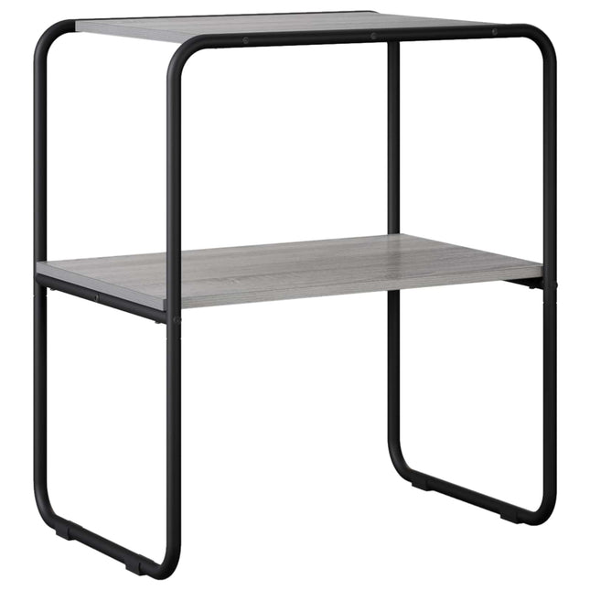 Konsolbord Grå Sonoma 60 x 42,5 x 70 cm Konstrueret træ