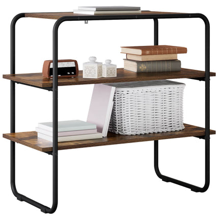 Konsolbord Røget eg 100 x 41 x 75 cm Konstrueret træ