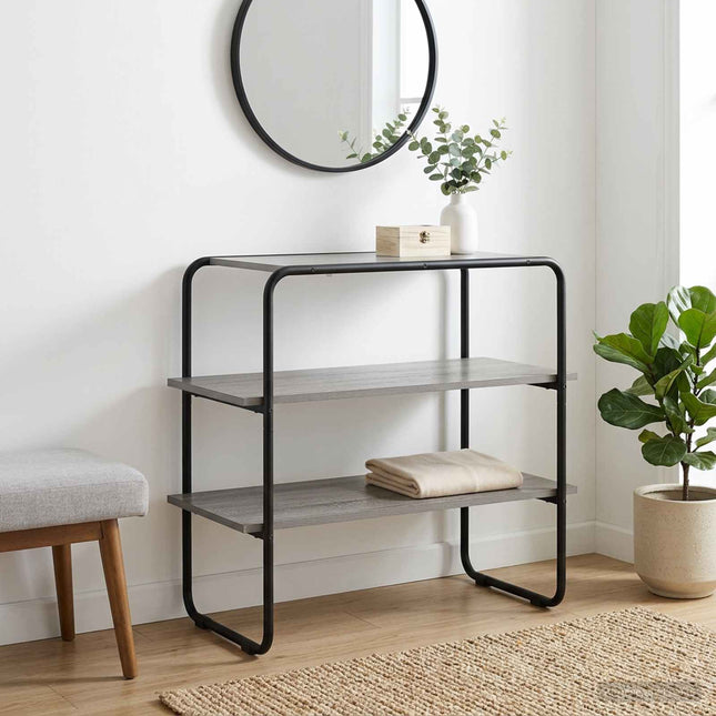 Konsolbord Grå Sonoma 100 x 41 x 75 cm Konstrueret træ