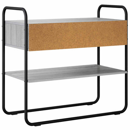 Konsolbord Grå Sonoma 80 x 40 x 75 cm Konstrueret træ