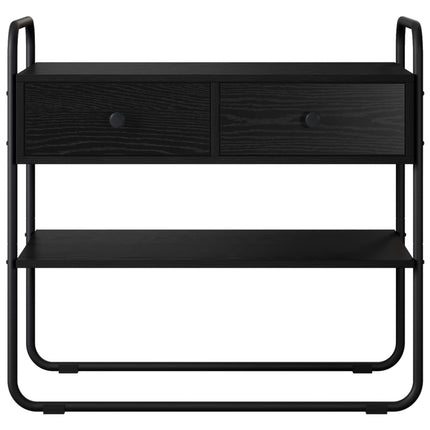 Konsolbord Sort eg 100 x 40 x 75 cm Konstrueret træ