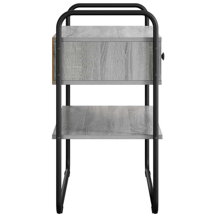 Konsolbord Grå Sonoma 100 x 40 x 75 cm Konstrueret træ