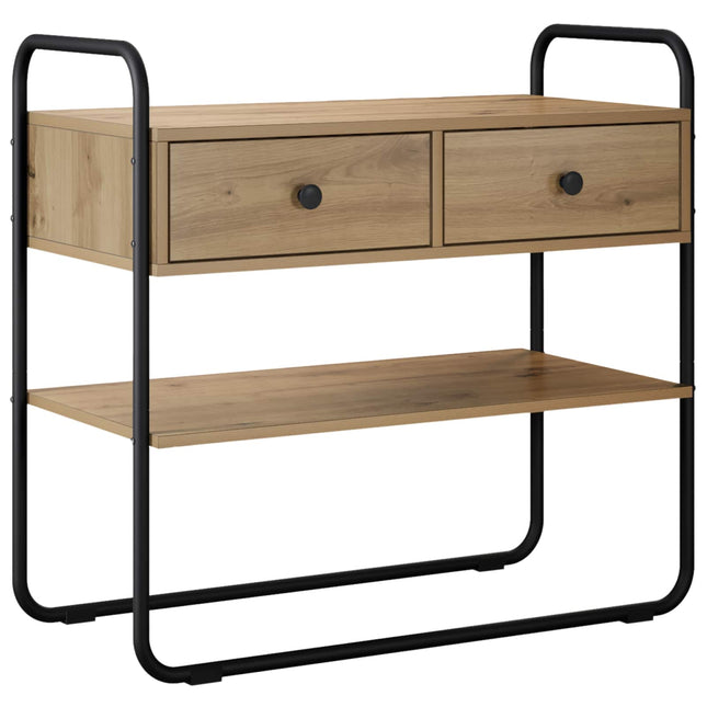 Konsolbord Artisan-eg 100 x 40 x 75 cm Konstrueret træ
