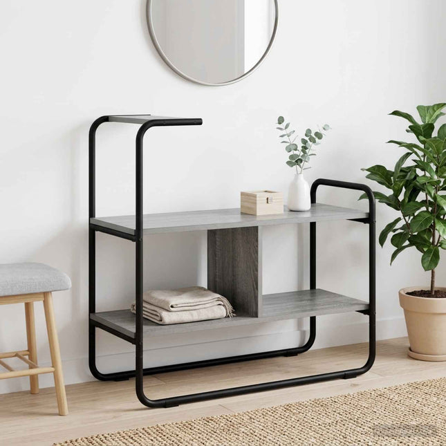 Konsolbord Grå Sonoma 80 x 35 x 75 cm Konstrueret træ