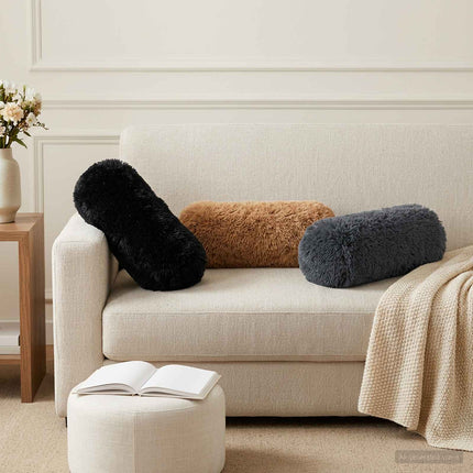 Pude med pude HEERLEN 2 stk. Antracit PV Fleece