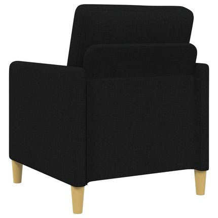 Sofa sæt med opbevaring 2 pcs Sort Polyester