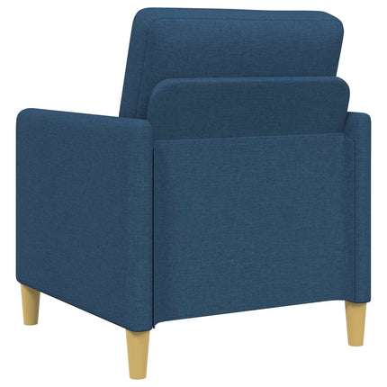 Sofa sæt med opbevaring 2 pcs Blå Polyester