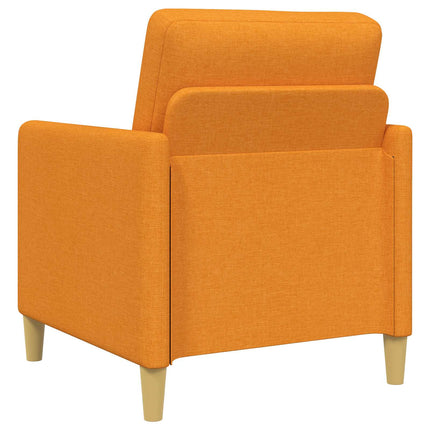 Sofa sæt med opbevaring 2 pcs Mørk Gul Polyester