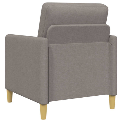 Sofa sæt med opbevaring 2 stk. Gråbrun Polyester