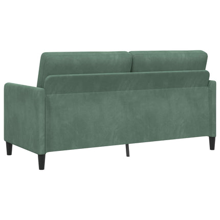 Sofa sæt med opbevaring 2 stk. Havgrøn Polyester