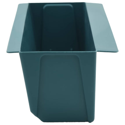 Blomsterkasser til Euro-paletter 24 pcs Grøn 36 x 13,5 x 9,5 cm
