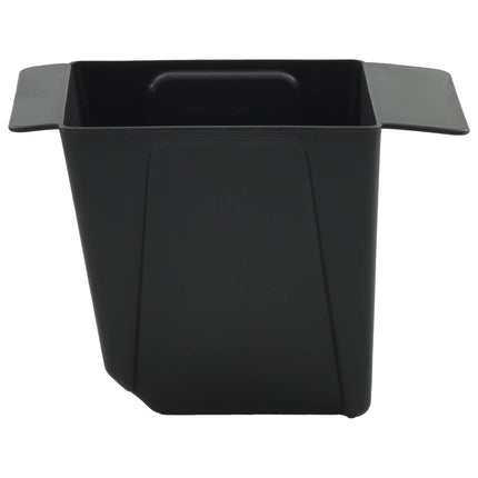 Blomsterkasser til Euro-paletter 12 pcs Sort 14 x 9 x 9,5 cm