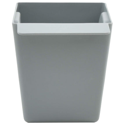 Blomsterkasser til Euro-paletter 12 pcs Lysegrå 14 x 9 x 9,5 cm