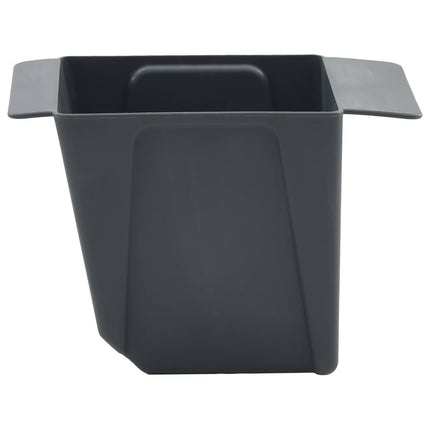 Blomsterkasser til Euro-paletter 24 pcs Grå 13,5 x 9 x 9,5 cm