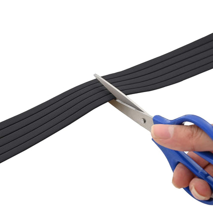 Selvklebende vindues tætningsbånd Sort 9 x 3 mm 25 m EPDM-skum