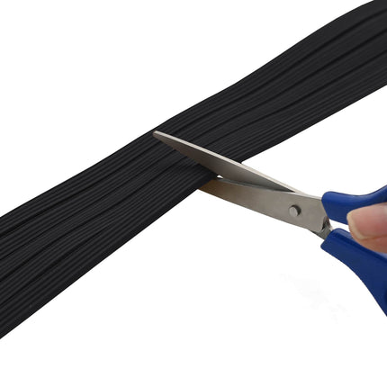 Selvklebende vindues tætningsbånd Sort 8 x 3 mm 50 m EPDM-skum