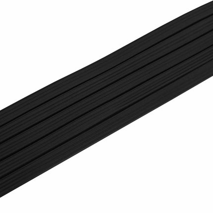 Selvklebende vindues tætningsbånd Sort 8 x 3 mm 100 m EPDM-skum