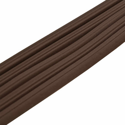 Selvklebende vindues tætningsbånd Brun 10 x 6 mm 12 m EPDM-skum