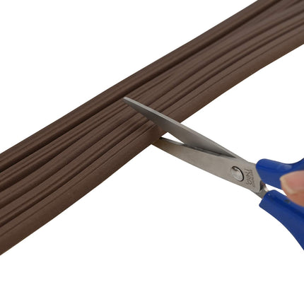 Selvklebende vindues tætningsbånd Brun 10 x 6 mm 25 m EPDM-skum