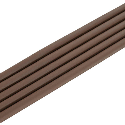 Selvklebende vindues tætningsbånd Brun 9 x 8 mm 100 m EPDM-skum