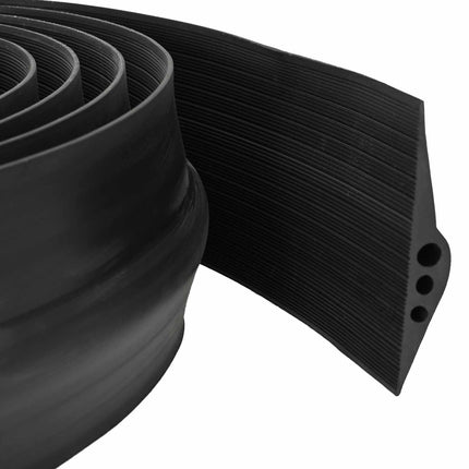 Garage Gulvforsegling Sort 78 x 14 mm 8 m EPDM gummi