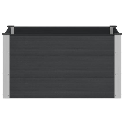 Højbed Sort 100 x 100 x 54 cm