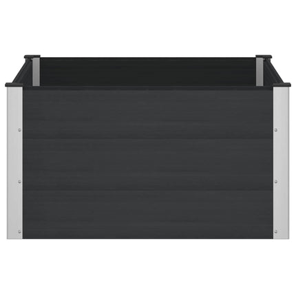 Højbed Sort 100 x 100 x 54 cm